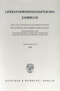 Cover: Literaturwissenschaftliches Jahrbuch. - Duncker & Humblot
