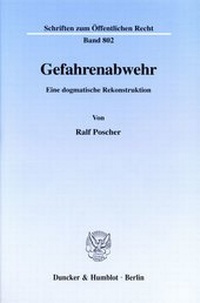 Abbildung von: Gefahrenabwehr. - Duncker & Humblot