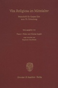 Cover: Vita Religiosa im Mittelalter. - Duncker & Humblot