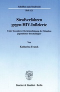 Bild: Strafverfahren gegen HIV-Infizierte. - Duncker & Humblot