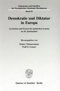 Abbildung von: Demokratie und Diktatur in Europa - fibre