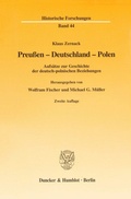 Cover: Preu&szlig;en - Deutschland - Polen. - Duncker & Humblot