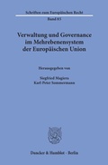 Cover: Verwaltung und Governance im Mehrebenensystem der Europ&auml;ischen Union. - Duncker & Humblot