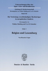 Abbildung von: Belgien und Luxemburg. - Duncker & Humblot