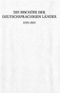 Cover: Die Bisch&ouml;fe der deutschsprachigen L&auml;nder 1945-2001. - Duncker & Humblot