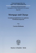 Cover: Mortgage und Charge. - Duncker & Humblot