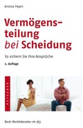 Cover: Verm&ouml;gensteilung bei Scheidung - dtv