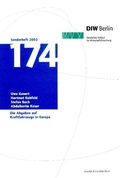 Cover: Die Abgaben auf Kraftfahrzeuge in Europa. - Duncker & Humblot