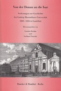 Cover: Von der Donau an die Isar. - Duncker & Humblot
