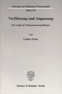 Abbildung von: Verführung und Anpassung. - Duncker & Humblot