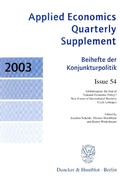 Cover: Globalisation: the End of National Economic Policy? - Duncker & Humblot