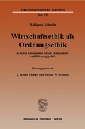 Cover: Wirtschaftsethik als Ordnungsethik - Duncker & Humblot
