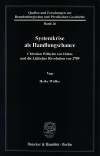 Enlarge image Cover: Systemkrise als Handlungschance. - Duncker & Humblot