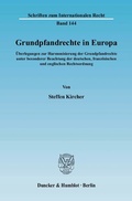 Bild: Grundpfandrechte in Europa. - Duncker & Humblot