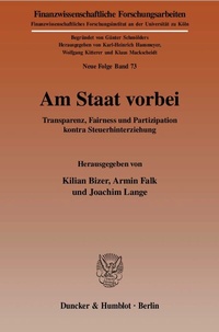 Abbildung von: Am Staat vorbei. - Duncker & Humblot