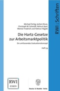 Cover: Die Hartz-Gesetze zur Arbeitsmarktpolitik. - Duncker & Humblot