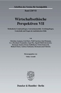 Cover: Wirtschaftsethische Perspektiven VII. - Duncker & Humblot