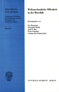 Cover: Weltanschauliche Offenheit in der Bioethik. - Duncker & Humblot