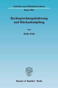 Enlarge image Cover: Rechtsprechungsänderung und Rückanknüpfung. - Duncker & Humblot