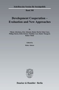 Cover: Development Cooperation - Evaluation and New Approaches. - Duncker & Humblot