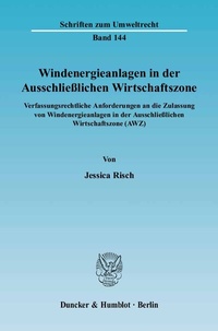 Bild: Windenergieanlagen in der Ausschließlichen Wirtschaftszone. - Duncker & Humblot