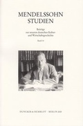 Cover: Mendelssohn-Studien. Beitr&auml;ge zur neueren deutschen Kultur- und Wirtschaftsgeschichte - Duncker & Humblot