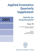 Cover: Can Germany Stand Up to International Locational Competition? - Duncker & Humblot