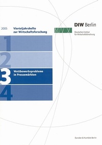 Abbildung von: Wettbewerbsprobleme in Pressemärkten. - Duncker & Humblot