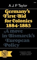 Cover: Germany's First Bid for Colonies, 1884-1885 - WW Norton & Co