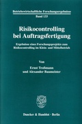 Cover: Risikocontrolling bei Auftragsfertigung. - Duncker & Humblot