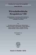 Cover: Wirtschaftsethische Perspektiven VIII. - Duncker & Humblot