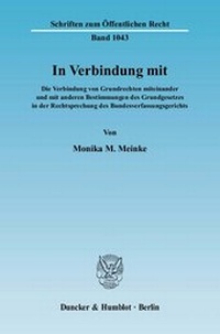 Abbildung von: In Verbindung mit. - Duncker & Humblot