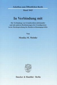 Abbildung von: In Verbindung mit. - Duncker & Humblot