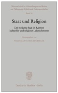 Cover: Staat und Religion. - Duncker & Humblot