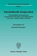 Cover: Interkulturelle Kooperation. - Duncker & Humblot