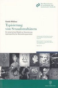Abbildung von: Typisierung von Sexualstraftätern. - Duncker & Humblot