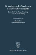Cover: Grundlagen des Straf- und Strafverfahrensrechts. - Duncker & Humblot