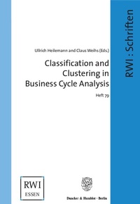 Enlarge image Cover: Classification and Clustering in Business Cycle Analysis. - Duncker & Humblot