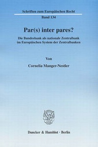 Abbildung von: Par(s) inter pares? - Duncker & Humblot