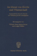 Cover: Im Dienst von Kirche und Wissenschaft. - Duncker & Humblot