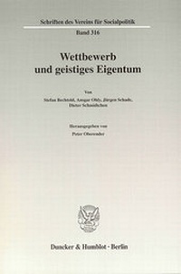 Abbildung von: Wettbewerb und geistiges Eigentum. - Duncker & Humblot