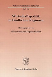 Abbildung von: Wirtschaftspolitik in ländlichen Regionen. - Duncker & Humblot