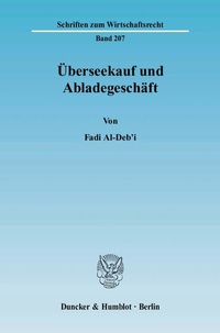 Abbildung von: Überseekauf und Abladegeschäft. - Duncker & Humblot