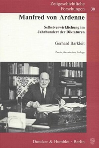 Enlarge image Cover: Manfred von Ardenne. - Duncker & Humblot
