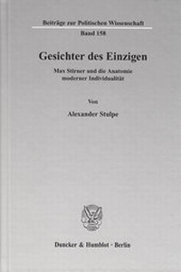 Abbildung von: Gesichter des Einzigen. - Duncker & Humblot