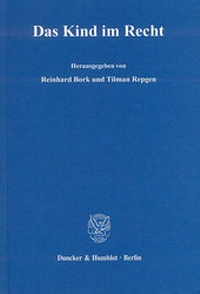 Abbildung von: Das Kind im Recht. - Duncker & Humblot