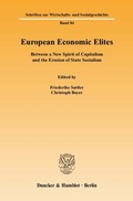 Cover: European Economic Elites. - Duncker & Humblot