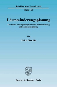 Abbildung von: Lärmminderungsplanung. - Duncker & Humblot