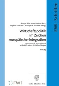 Cover: Wirtschaftspolitik im Zeichen europ&auml;ischer Integration. - Duncker & Humblot