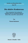 Bild: Die elektive Konkurrenz. - Duncker & Humblot